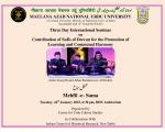 Three day International Seminar: Contribution of Sufis of Deccan for the Promotion of Learning and Communal Harmony