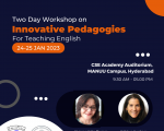 Two Day Workshop on Innovative Pedagogies for English Teaching