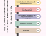 Five-Day Online Workshop on Educational Entrepreneurship