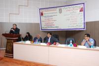 Prof. Sukhadeo Thorat addressing the Two Day National Seminar on “Reservation for Muslims in India: A Step Towards Inclusive Development” On 19-20th March, 2012